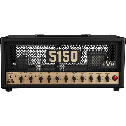 EVH 5150 Iconic Series 15W Black EL34 240V AUS Black Amp Head