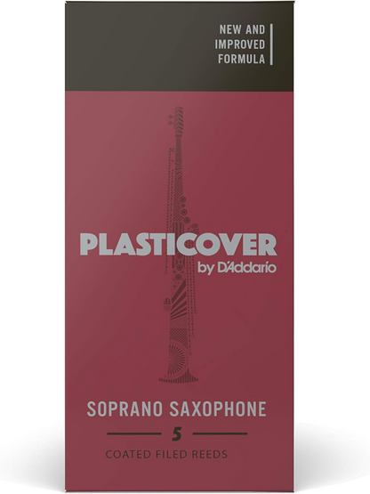 Rico Plasticover Soprano Sax Reeds Strength 1.5 5 Pack