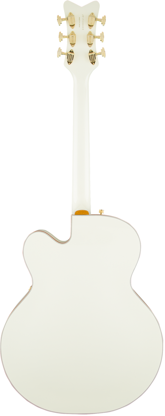 Gretsch Professional G6136-55 Vintage Select Edition 55 Falcon Hollow Body with Cadillac Tailpiece TV Jones in Vintage White Lacquer