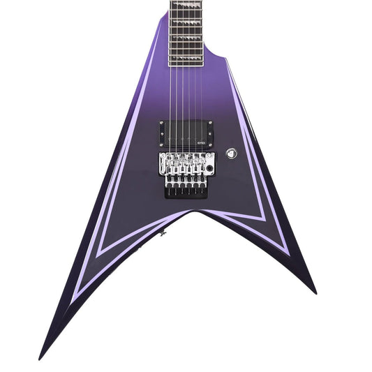 ESP LTD Alexi Hexed in Purple Fade Pinstripes