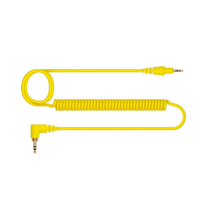 Pioneer DJ Coiled Cable And Ear Pads in Yellow