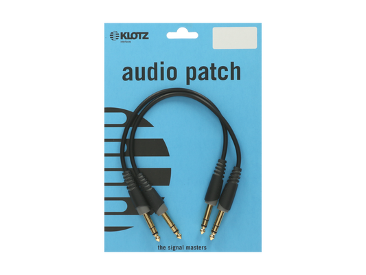 Klotz ABJJ0030 30cm Balanced Patch Cable Set