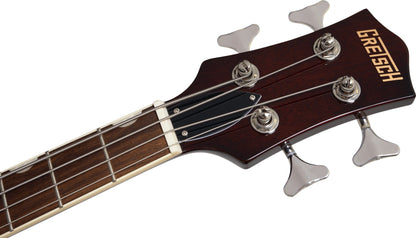 Gretsch Streamliner Jet Club Bass Single-Cut Bass Guitar in Havana Burst