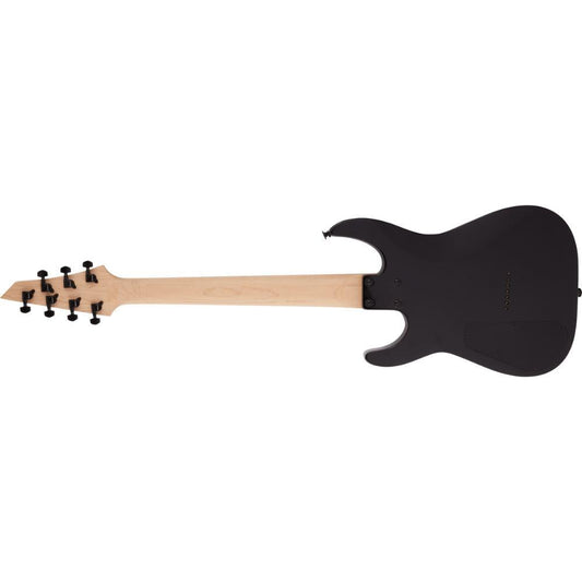 Jackson JS Series Dinky Arch Top JS22Q 7 DKA HT 7 Sreings in Transparent Black Burst