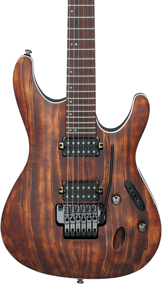Ibanez S520AH Electric Guitar in Antique Brown Stained
