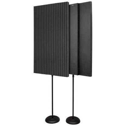 Auralex 3" ProMAX 2'x4' Panels in Charcoal 2 Stands