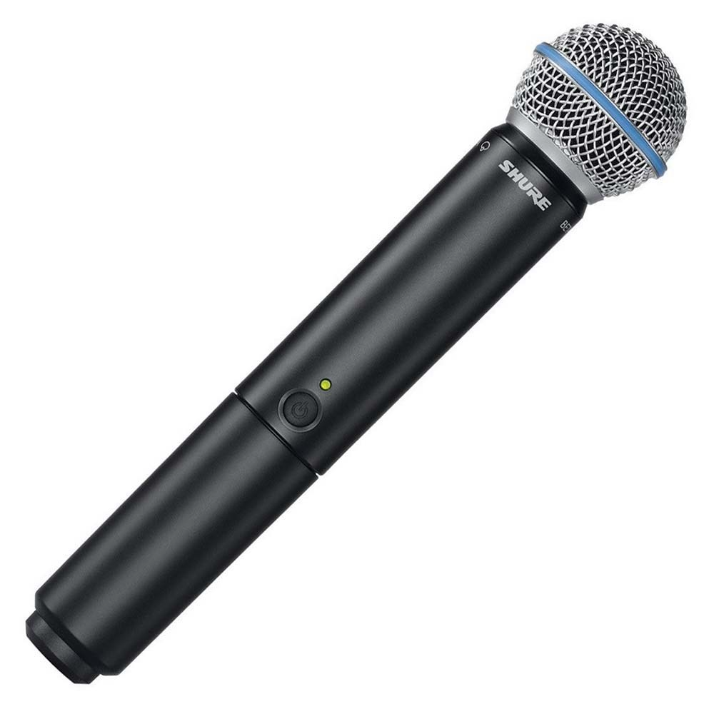 Shure Wireless Mic Handheld Transmitter BETA58 Mic; Auto Setup 662-686MHz
