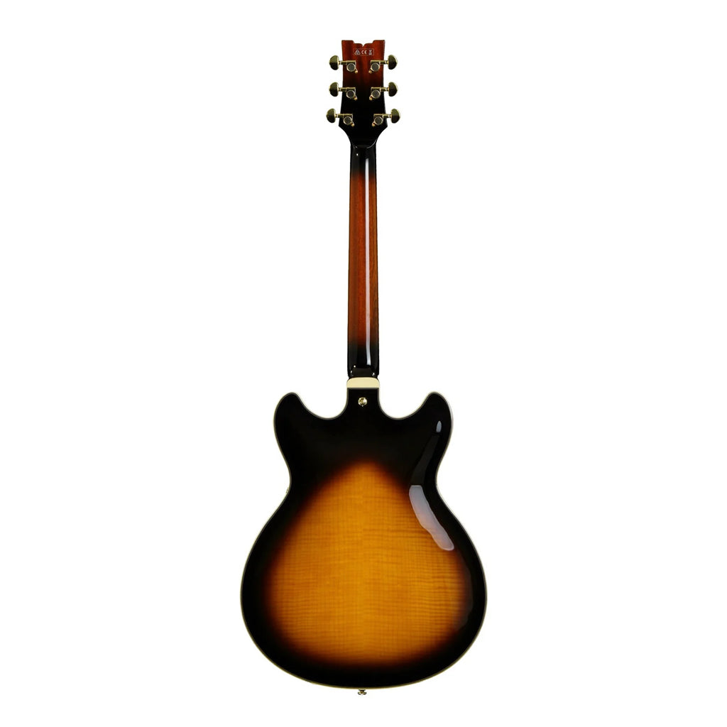 Ibanez JSM10  John Scofield Signature Guitar in Vintage Yellow Sunburst