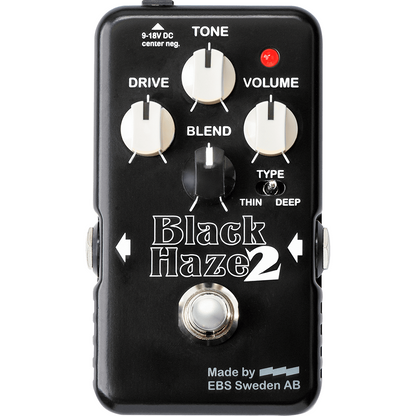 EBS Black Haze 2 Distortion/Overdrive Pedal