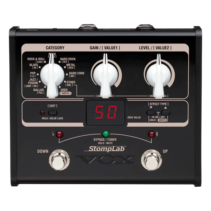 Vox StompLab 1G Guitar Multi Effects Pedal