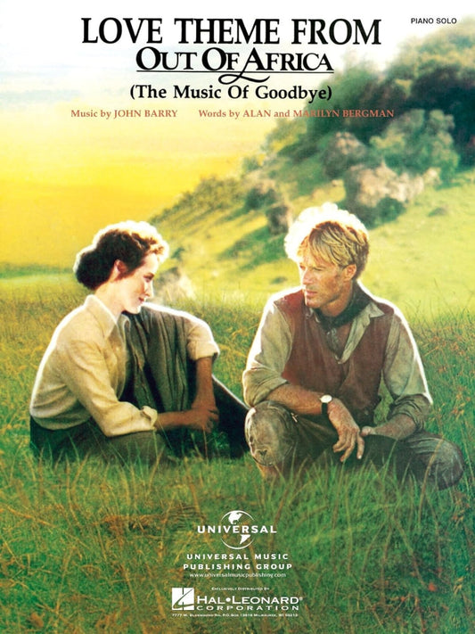 Love Theme from Out of Africa S/S PIANO SOLO