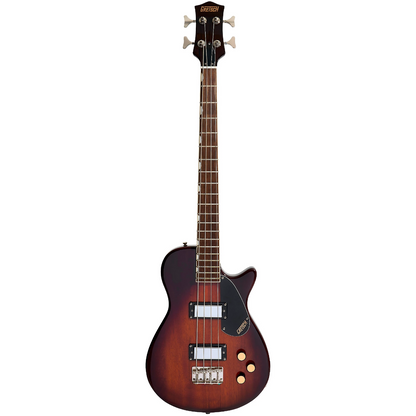 Gretsch Streamliner Jet Club Bass Single-Cut Bass Guitar in Havana Burst