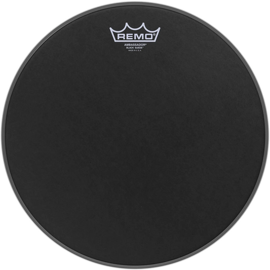 Remo Ambassador Black Suede 13" Drumhead