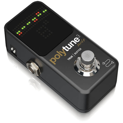 TC Electronic PolyTune 3 Noir Mini Polyphonic Tuning Pedal