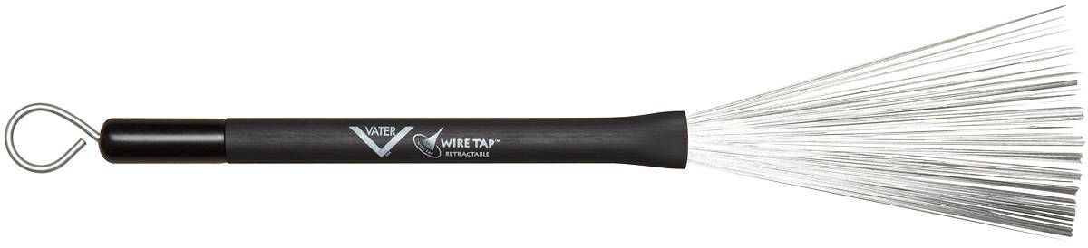 Vater Percussion VWTR Retractable Wire Tap Brush
