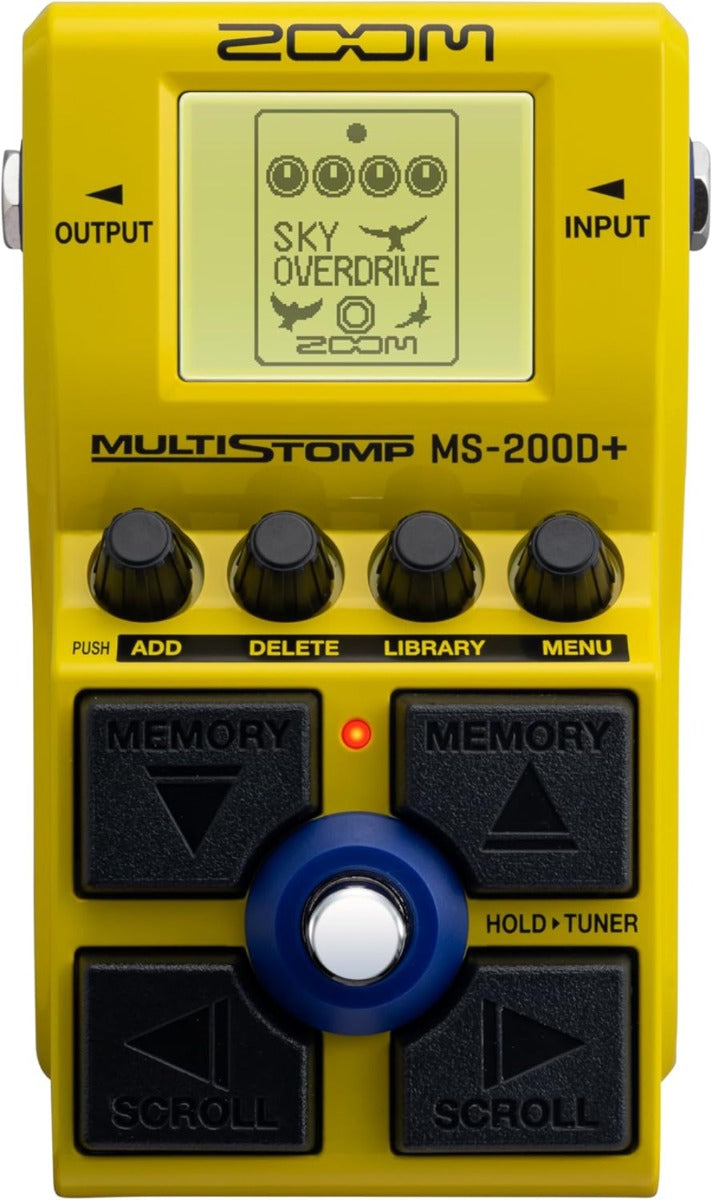 Zoom MS-200D+ MultiStomp Distortion Guitar Pedal