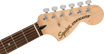 Squier Affinity Series Stratocaster HSS, Laurel Fingerboard Electric Guitar Pack in Charcoal Frost Metallic
