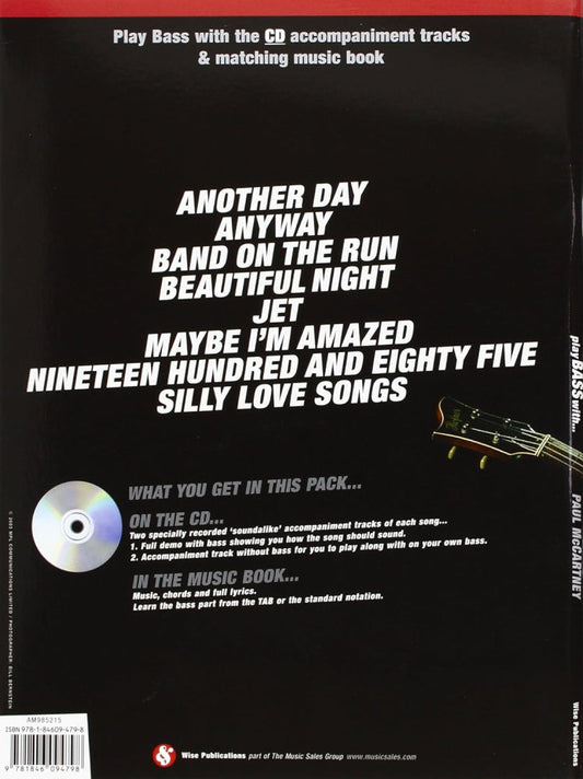 Play Bass With Paul McCartney Bk/Cd