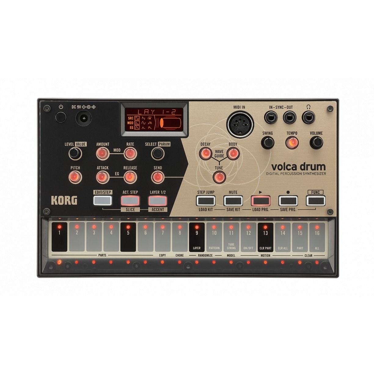 KORG Volca Drum Digital Percussion Synthesizer | EX-DEMO