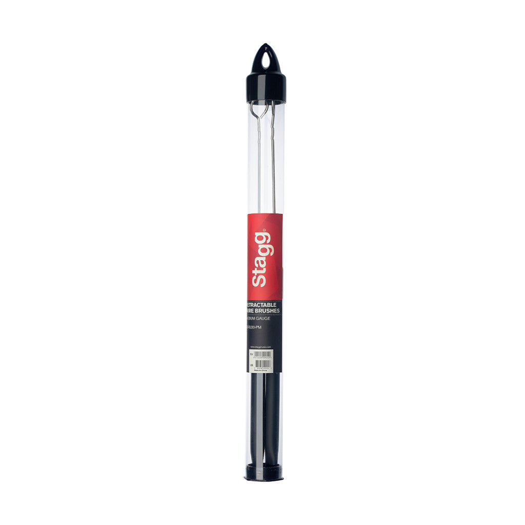 Stagg Telescopic Rubber Handle Wire Brushes