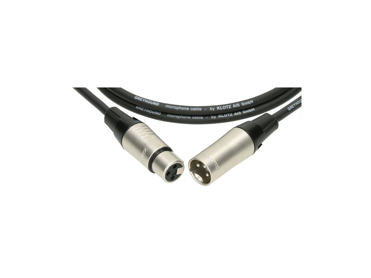 KLOTZ Greyhound Microphone Cable 10m Female XLR to Male XLR
