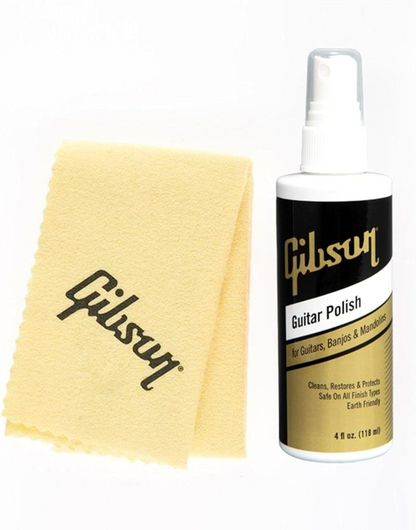 Gibson Guitar Polish & Cloth Combo