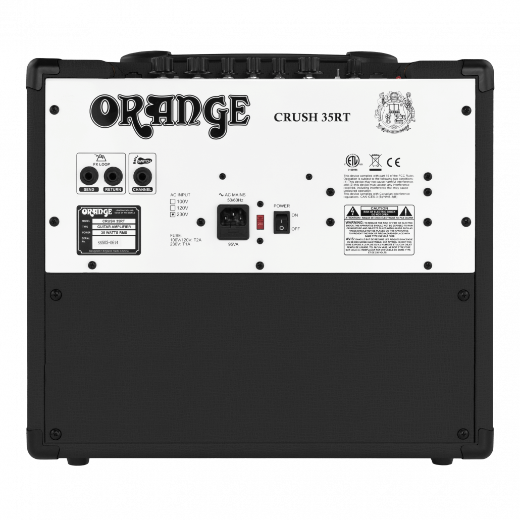 Orange Crush 35RT Combo in Black