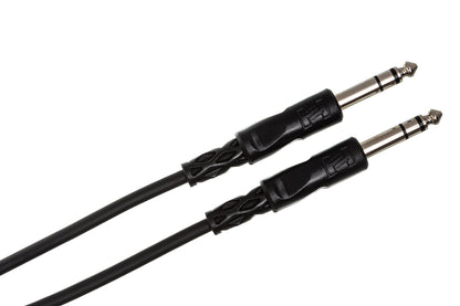 Hosa Balanced Interconnect 1/4 in TRS to Same 25ft