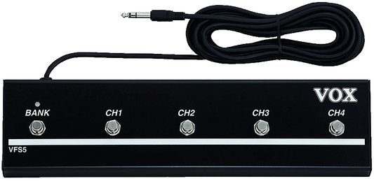 Vox VFS5 5-button Footswitch