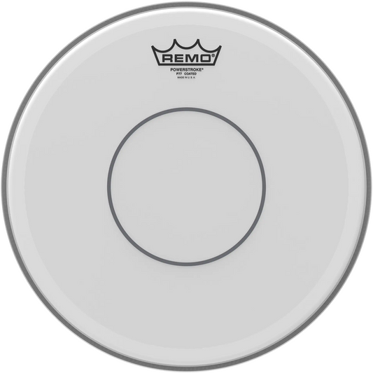 Remo Powerstroke 77 Coated Clear Dot Snare 12" Drum Head