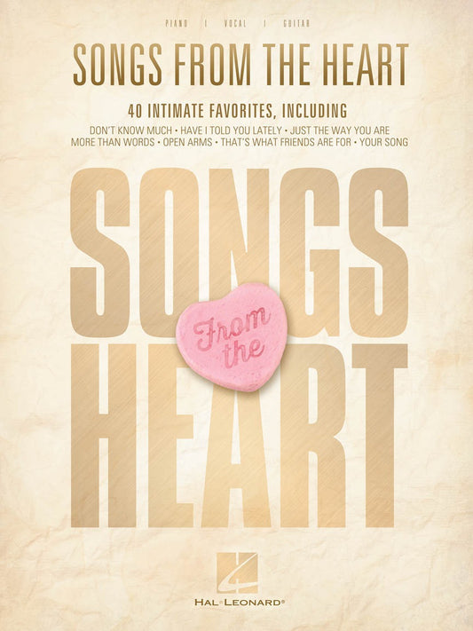 Songs from the Heart PVG