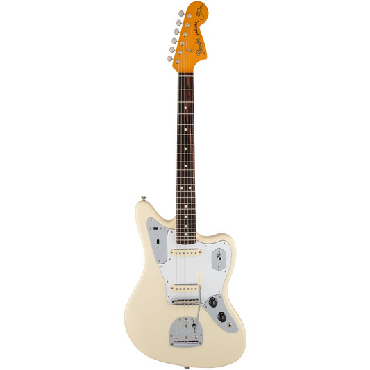 Fender Johnny Marr Jaguar, Rosewood Fingerboard in Olympic White