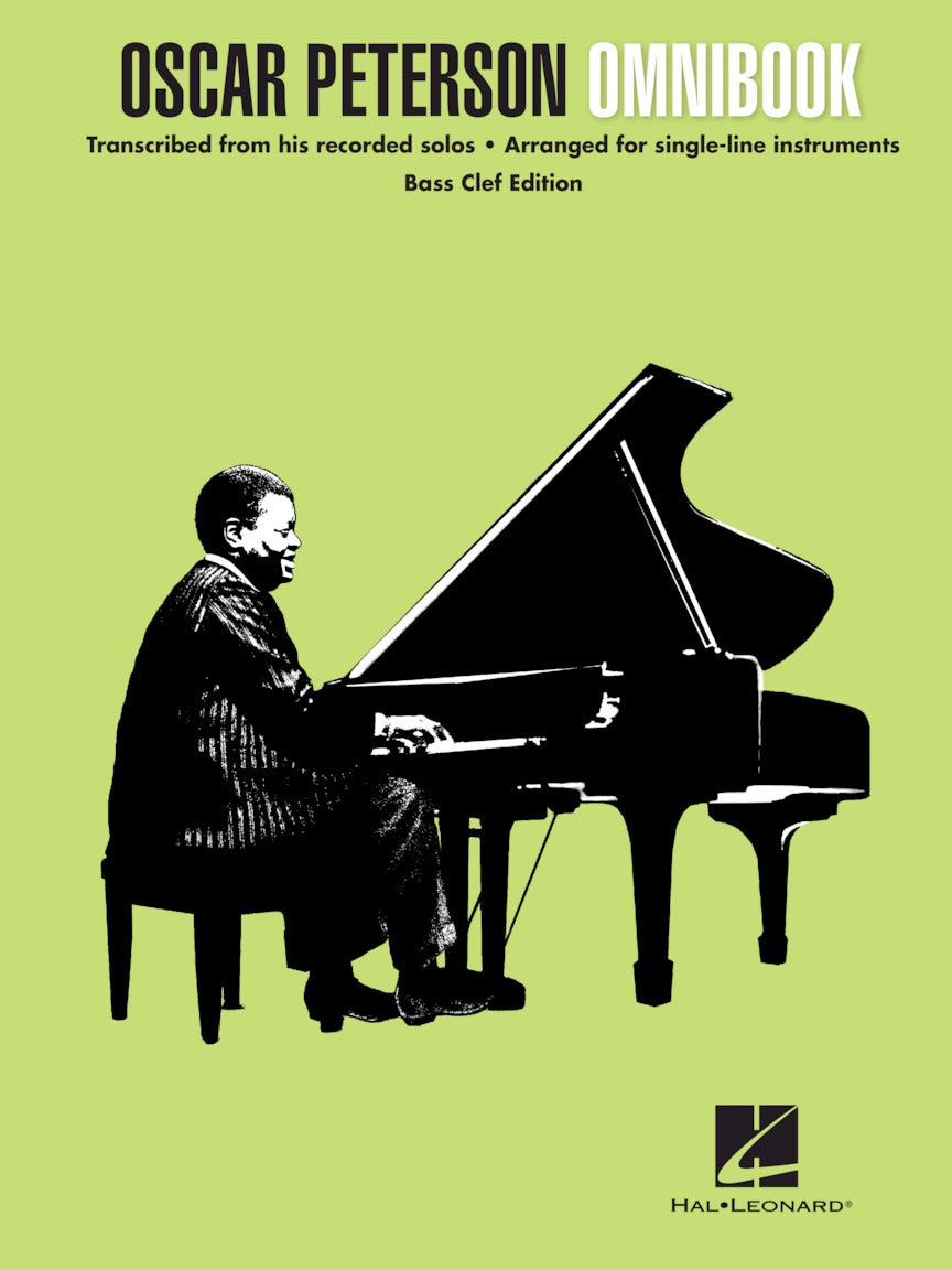 Oscar Peterson Omnibook Bass Clef Instruments