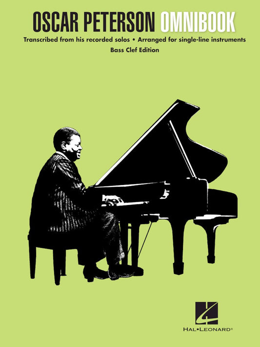 Oscar Peterson Omnibook Bass Clef Instruments