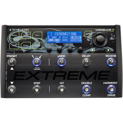 TC-Helicon VoiceLive 3 Extreme Guitar and Vocal Effects Processor Pedal
