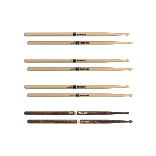 ProMark Rebound 5B Lacquered Hickory Drumstick