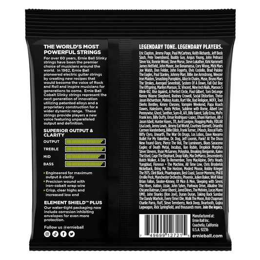 Ernie Ball Regular Slinky Cobalt Electric Guitar Strings 10-46