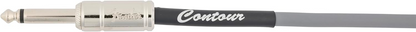 Fender Contour 10' Instrument Cable in Inca Silver