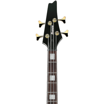 Ibanez Iceman ICB620 Electric Bass Guitar in Black Flat