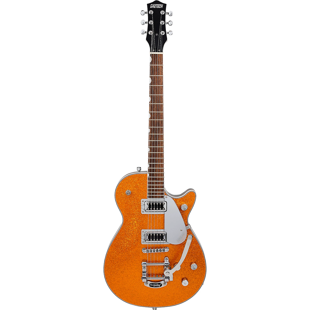 Gretsch G5230T Electromatic Sparkle Jet™ FT Single Cut with Bigsby in Gold Sparkle