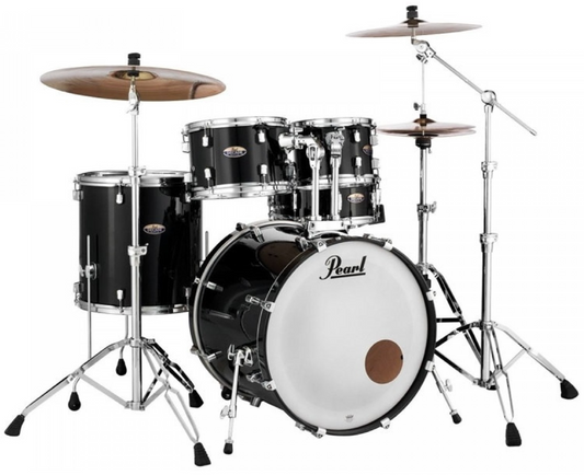 Pearl Decade Maple 20 Fusion 5 Piece Drum Kit in Black Ice