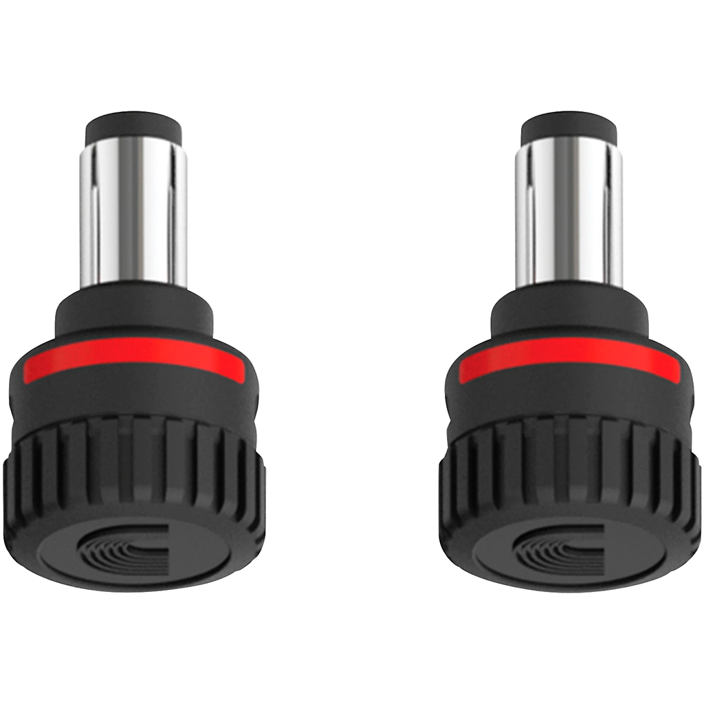D'Addario XPND Pedal Power Male Plug 2 Pack