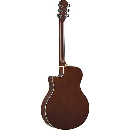 Yamaha APX600FM Thinline Acoustic Electric Guitar in Tobacco Brown Sunburst
