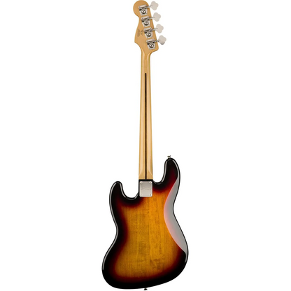 Squier Classic Vibe 60s Fretless Jazz Bass, Indian Laurel Fingerboard  in 3 Colour Sunburst