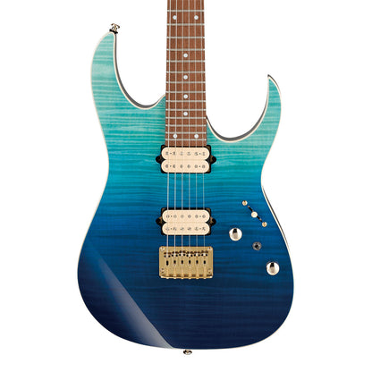 Ibanez RG421HPFM in Blue Reef Gradation