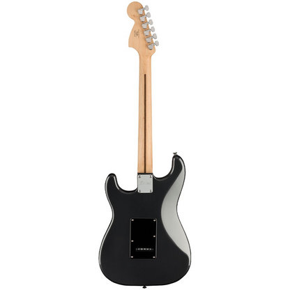 Squier Affinity Series Stratocaster HSS, Laurel Fingerboard Electric Guitar Pack in Charcoal Frost Metallic
