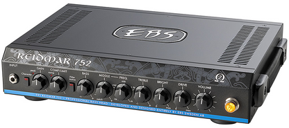 EBS Reidmar 752 Lightweight 750W 2 Ohm Bass Amp Head