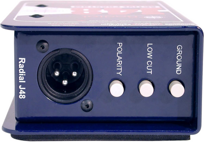 Radial J48 Active 48V Phantom Powered Direct Box