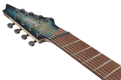 Ibanez RGMS8PB 8 String Electric Guitar in Cosmic Blue Starburst