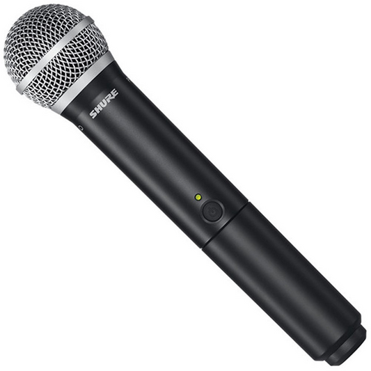 Shure Wireless Mic Handheld Transmitter PG58 Mic; Auto Setup 662-686MHz